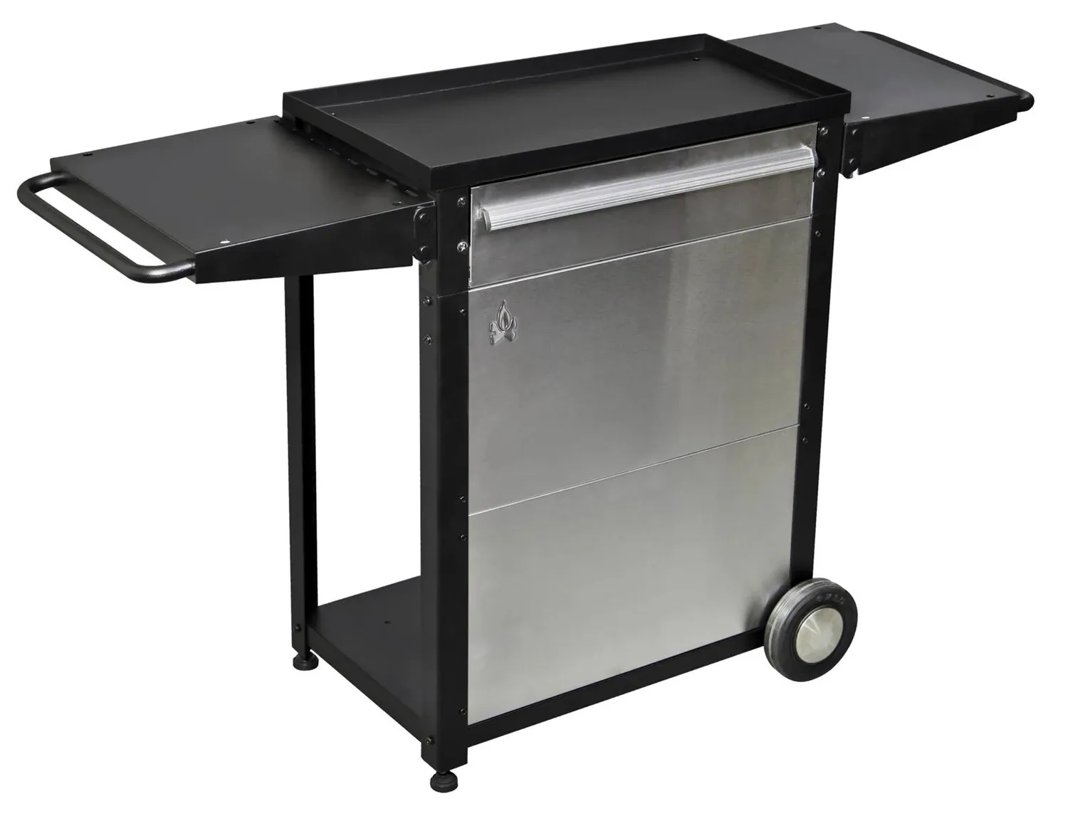 Camp Chef Patio Cart grillvogn med sammenleggbare sidehyller