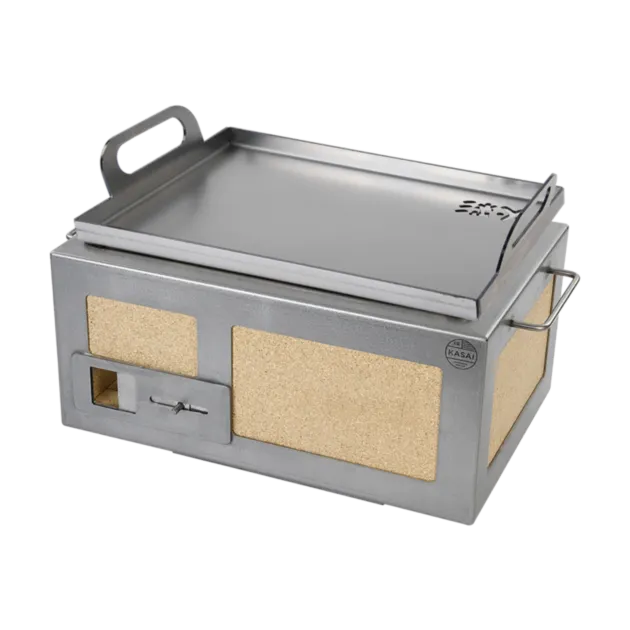 Kasai Konro Grill Solid Plancha Edition grill Medium Wide