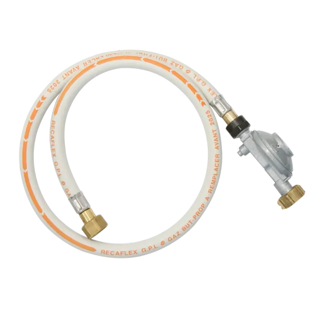 Barbecook gassregulator med slange 37 mbar Frankrike