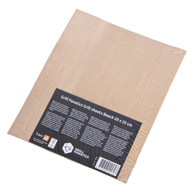 Grill Fanatics BBQ røykflak bøk 200×250 mm