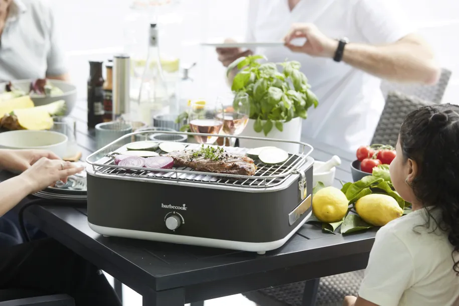 Barbecook E-Carlo elektrisk grill Midnight Grey