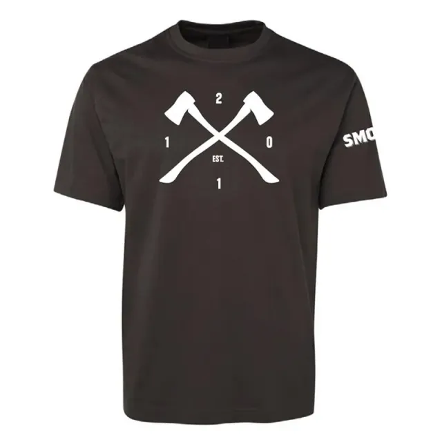 SMOKAI The Start T-skjorte M–2XL svart i bomull
