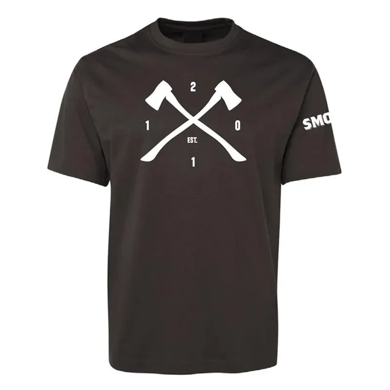 SMOKAI The Start T-skjorte M–2XL svart i bomull