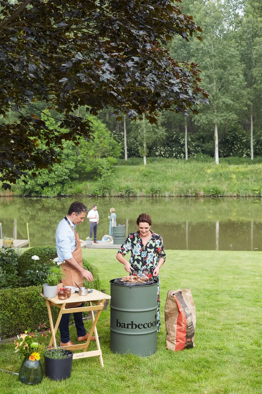 Barbecook Edson kullgrill Army Green