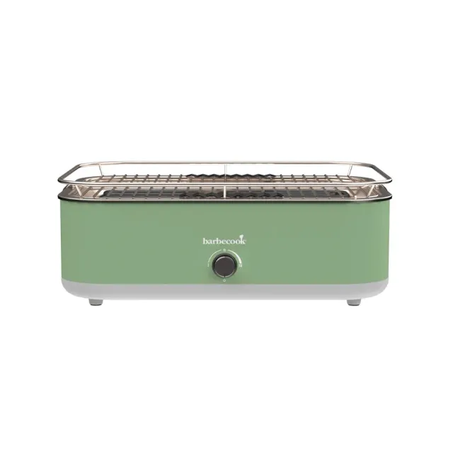 Barbecook E-Carlo elektrisk grill Paris Green kompakt