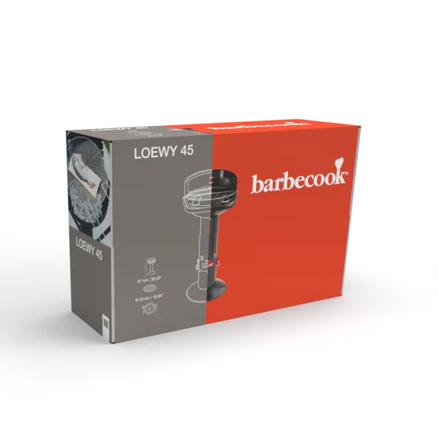 Barbecook Loewy 45 kullgrill 45 cm kull