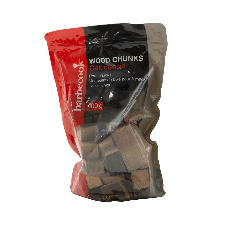 Barbecook Wood chunks oak røykchunks 900 g, eik