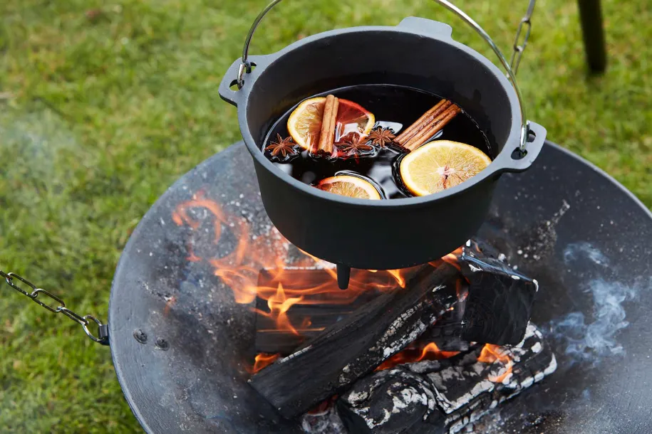 Barbecook Dutch Oven 3 L støpejernsgryte