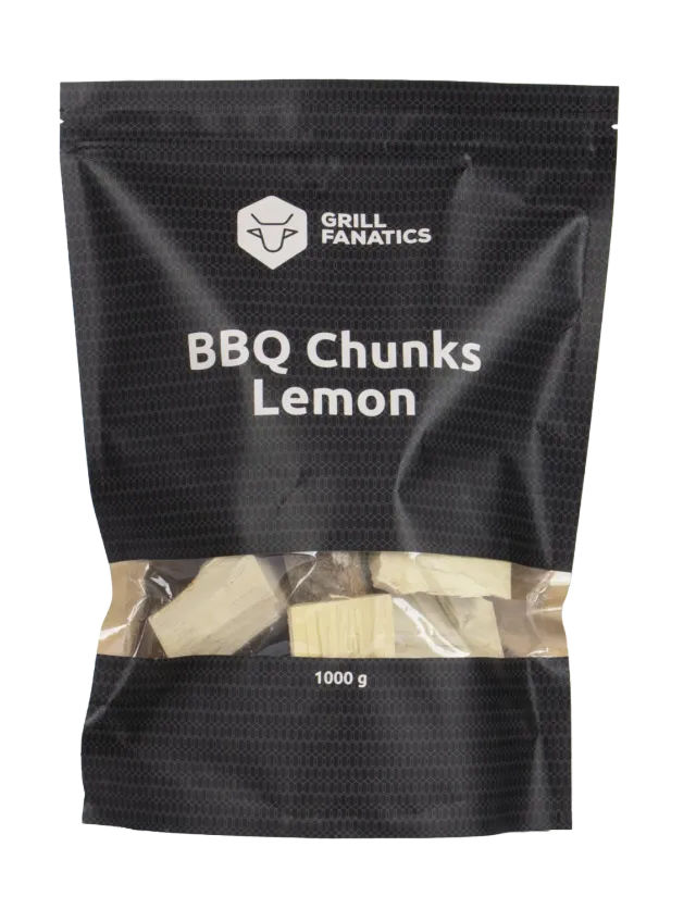 Grill Fanatics BBQ Chunks sitron – mild sitrus