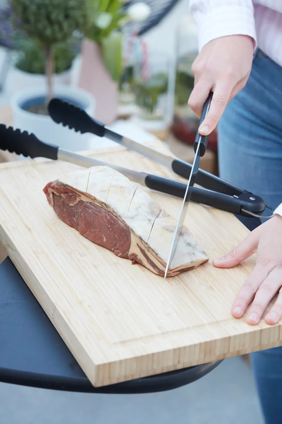 Barbecook Olivia grilltang nylon og rustfritt stål
