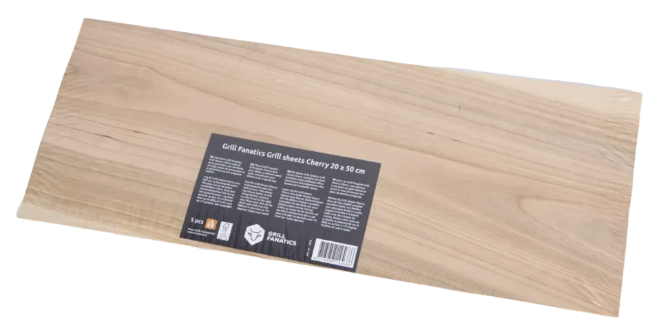 Grill Fanatics BBQ Rookvellen Kers 200×500 røykflak kirsebær