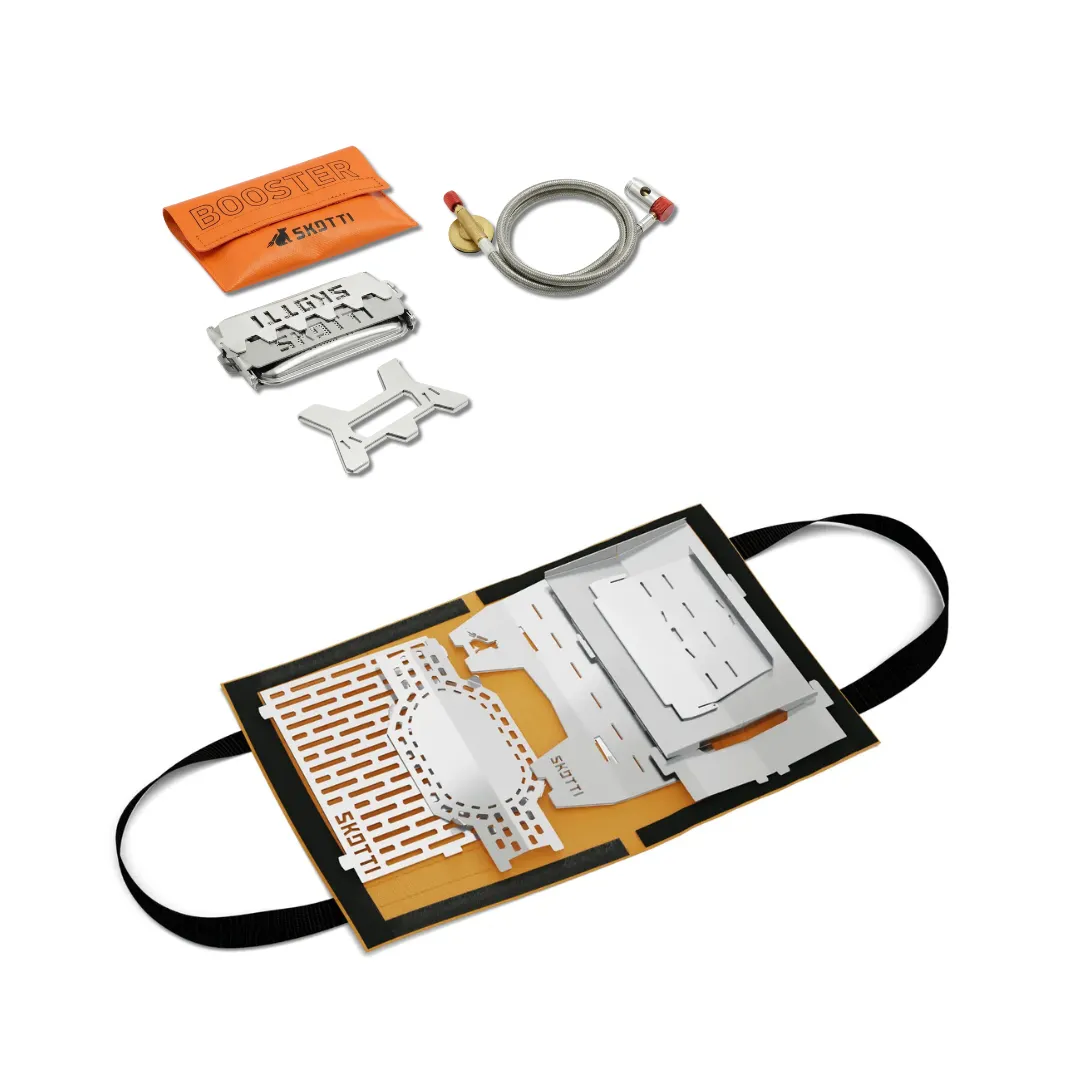 SKOTTI ADVENTURE BUNDLE grillsett Mini og Booster