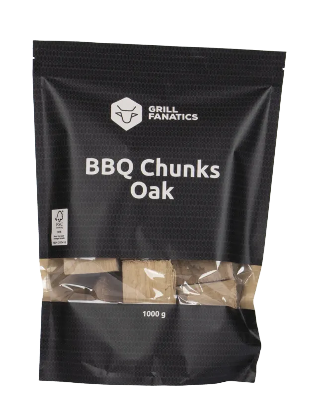 Grill Fanatics BBQ Chunks eik røykchunks