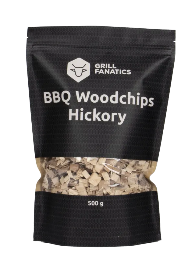 Grill Fanatics BBQ Rooksnippers hickory røykespon