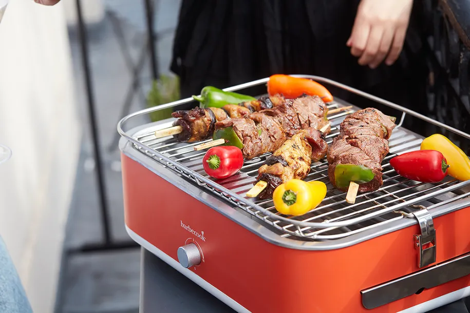 Barbecook E-Carlo elektrisk grill rød