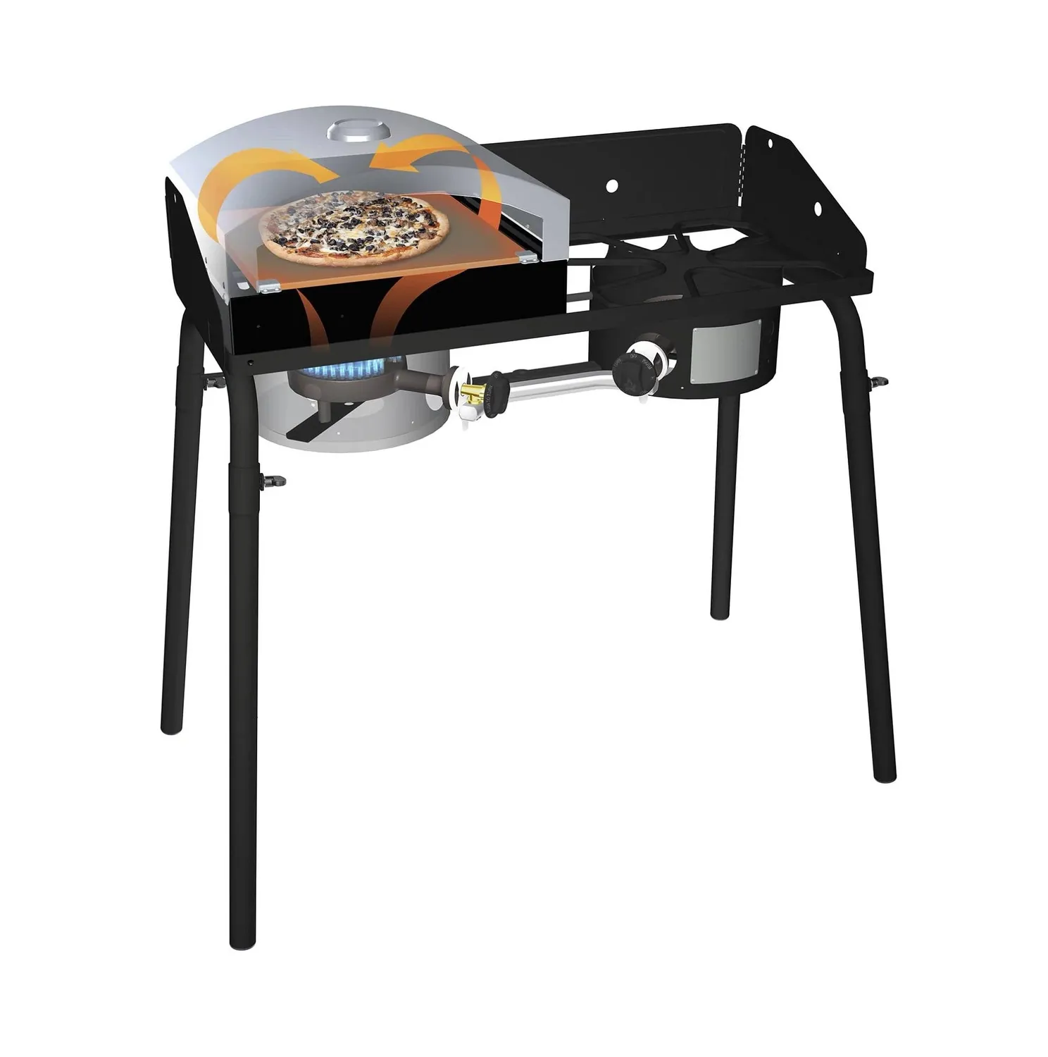 Camp Chef Artisan Pizza Ovens 14 pizzaovn 1 brenner keramisk stein
