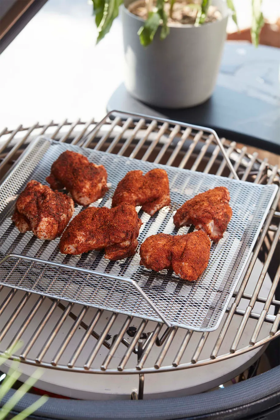 Barbecook grill topper i rustfritt stål
