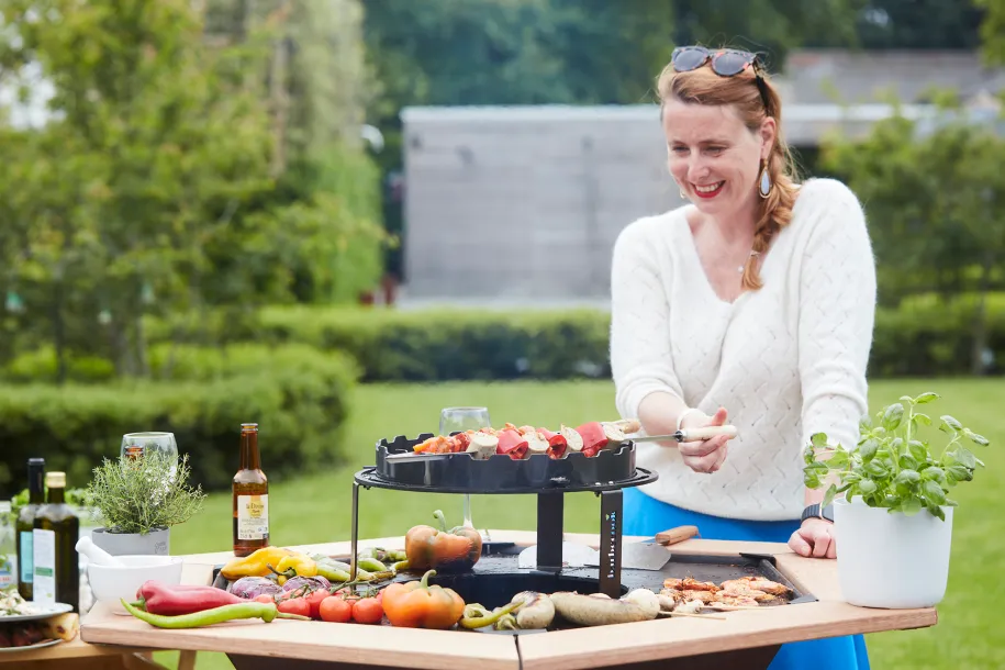 Barbecook Nestor sidebord FSC-tre