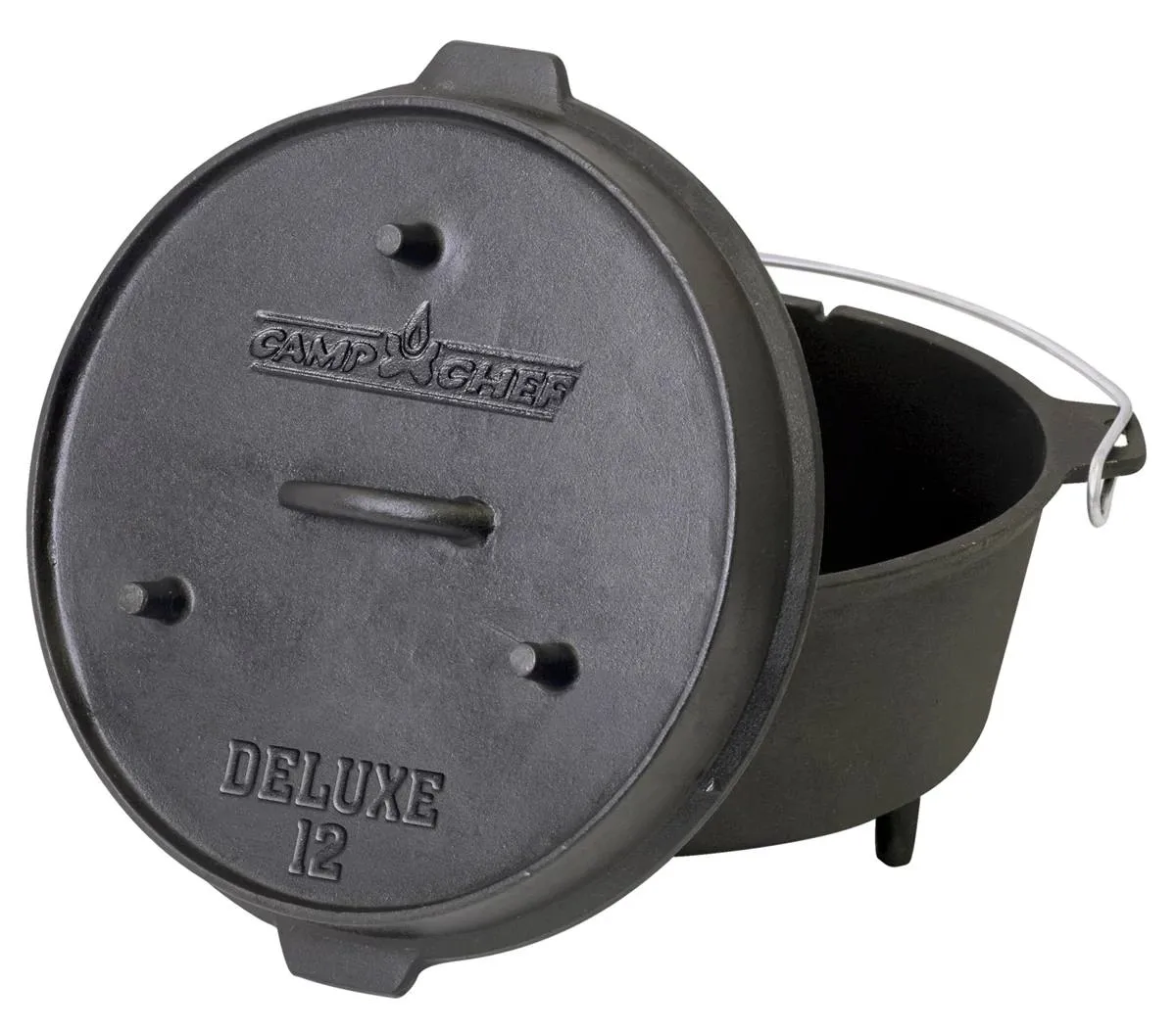 Camp Chef Deluxe Dutch Oven støpejernsgryte
