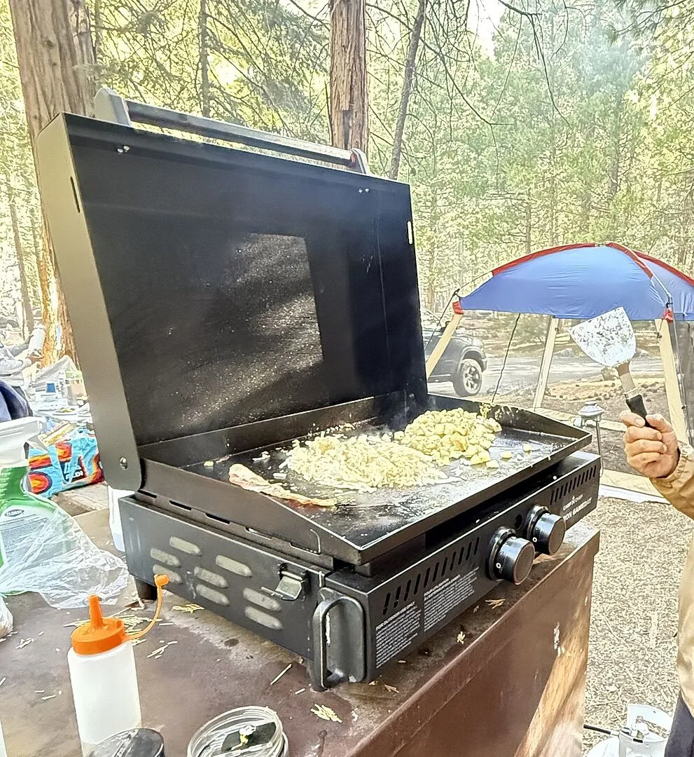 Camp Chef Gridiron Gameday grill for tailgate