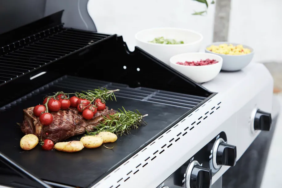 Barbecook Premium grillmatte 2 stk 40 x 33 cm svart