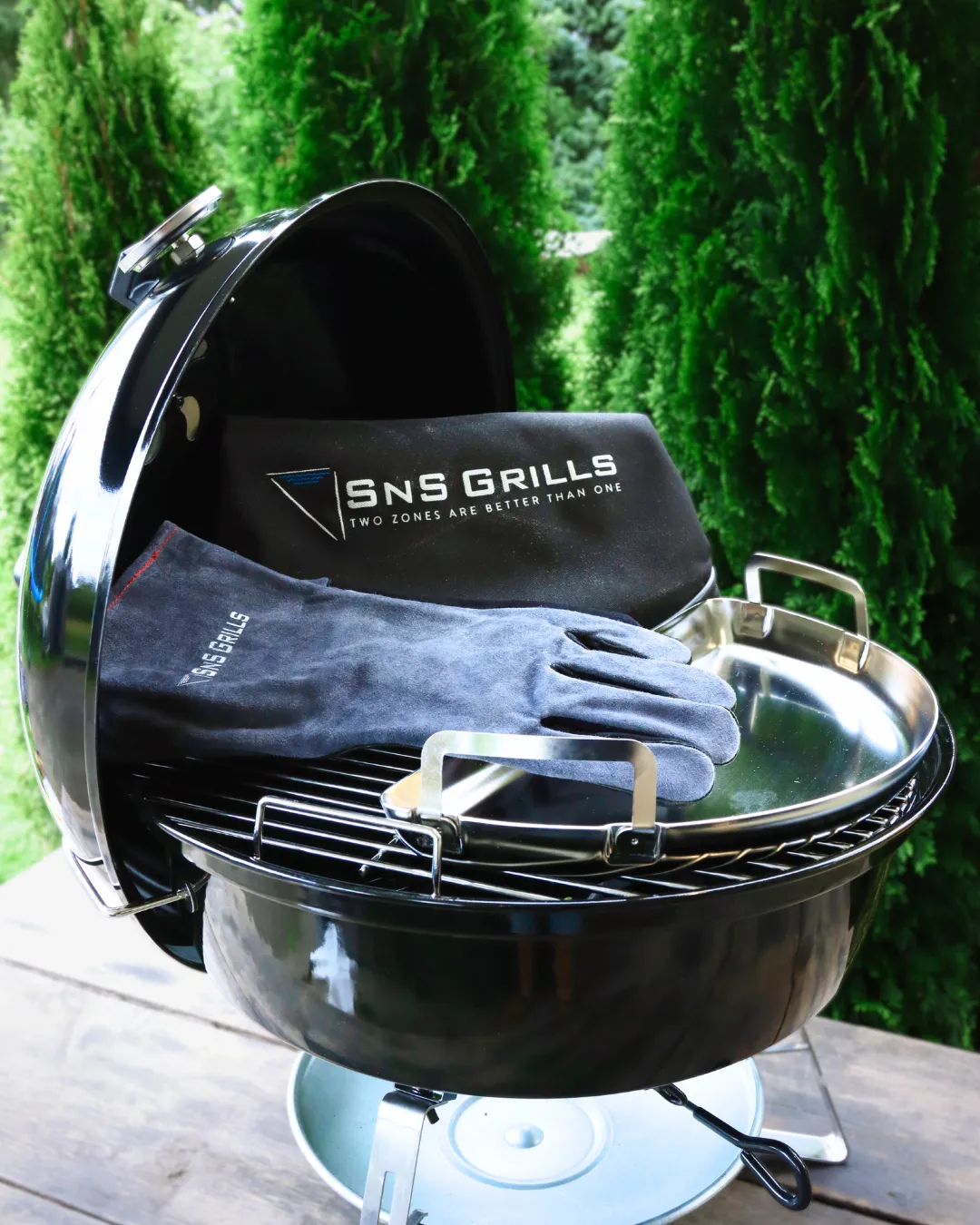 SnS Grills Slow 'N Sear Home 'N Roam 18" Kettle Premium kullgrillpakke