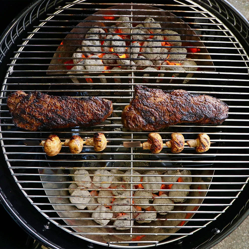 SnS Grills Slow 'N Sear FireBaskets+ kullkurv med vannpanne