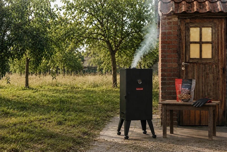 Barbecook Olav røykeskap for kull og strøm