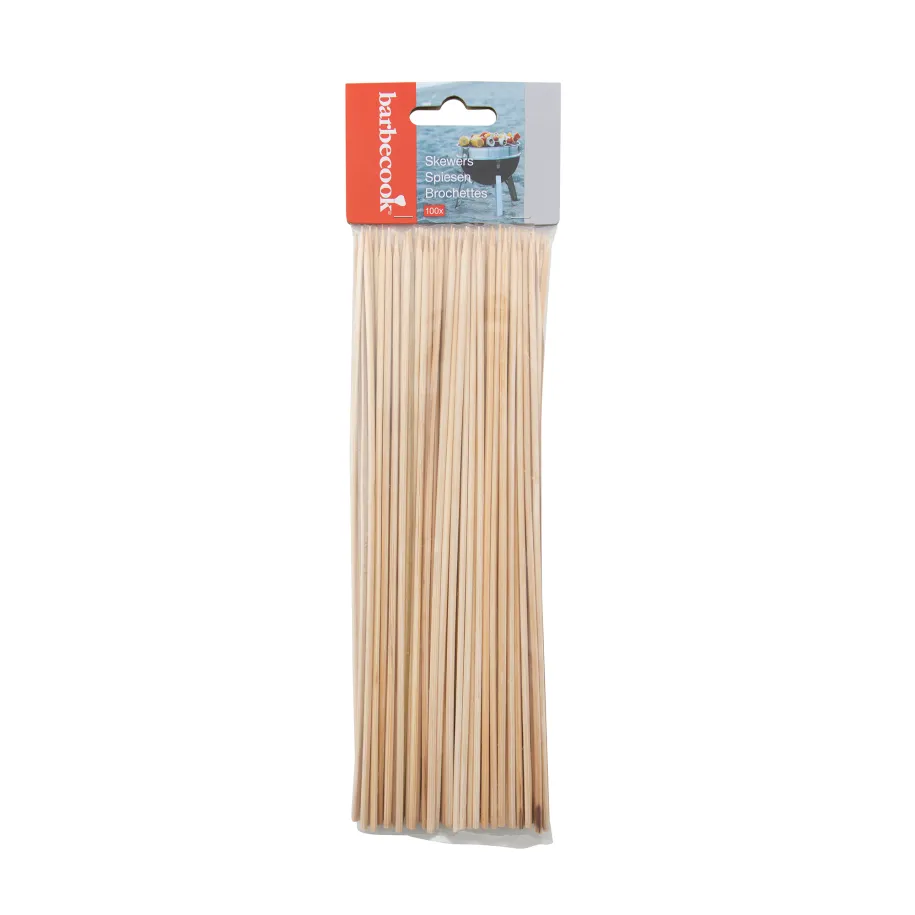 Barbecook bambusspyd 100 stk til grill
