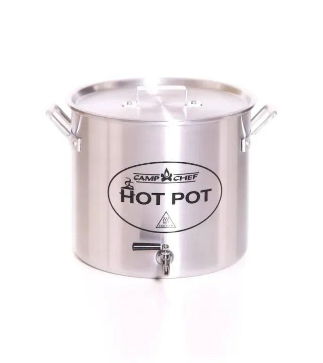 Camp Chef Hot Water Pot varmtvannsgryte 32 QT med tappekran