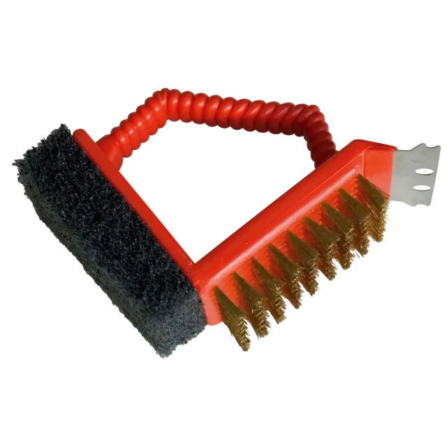 Barbecook 3-in-1 brush grillbørste rød