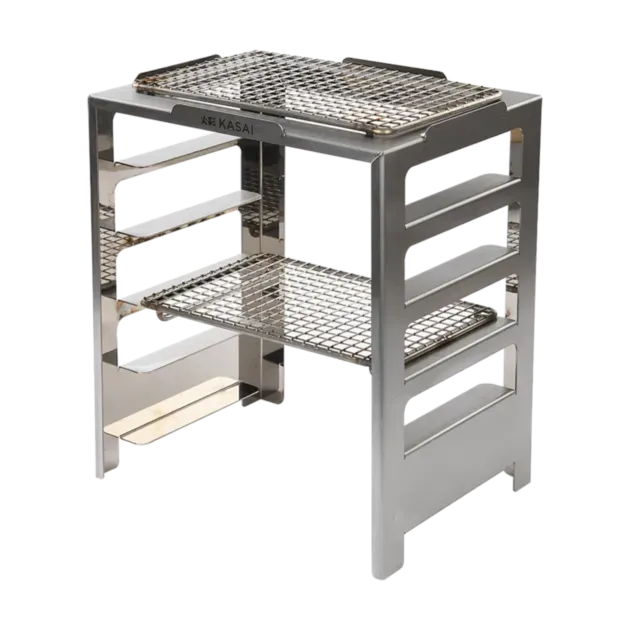 Kasai Kasai Konro Robata Rack grillhylle med to nivåer