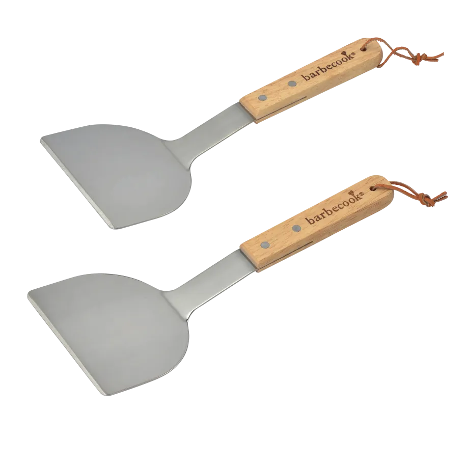 Barbecook plancha stekespader sett med 2 FSC-tre