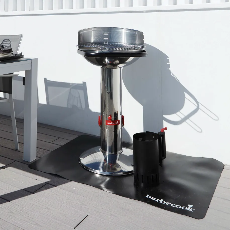 Barbecook svart grillmatte i plast