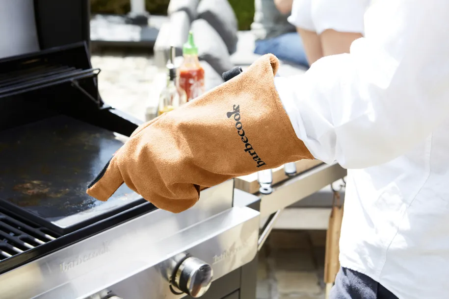Barbecook grillhansker 2 stk mykt skinn