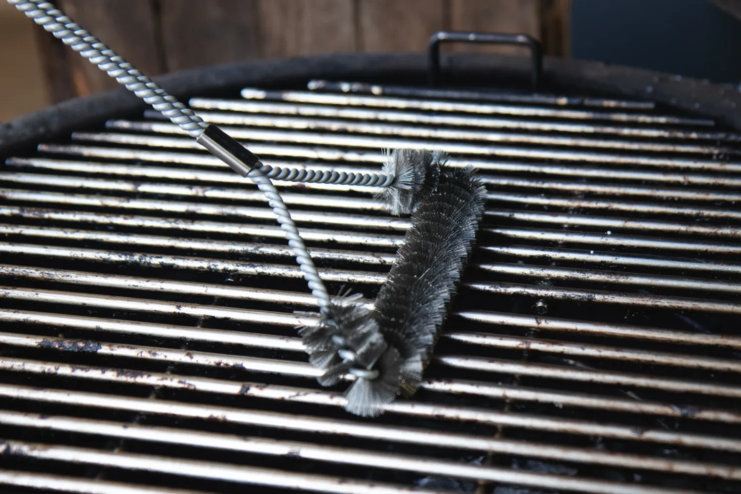 Grill Fanatics Borstel Lang grillbørste rustfritt stål
