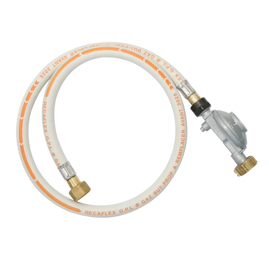 Barbecook gassregulator med slange 37 mbar Frankrike
