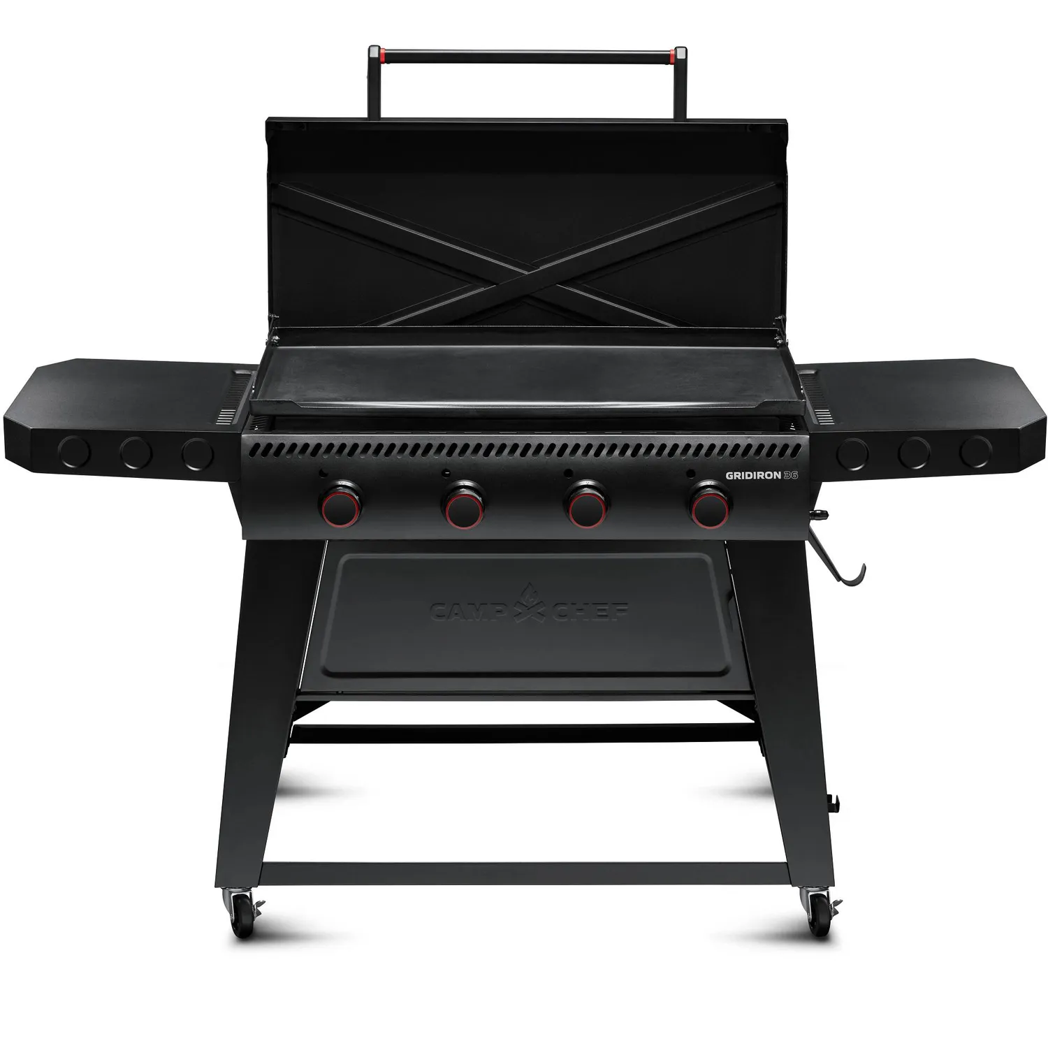 Camp Chef Gridiron 36 flat top grill jevn varme