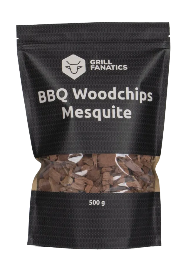 Grill Fanatics BBQ roykflis mesquite til røyking
