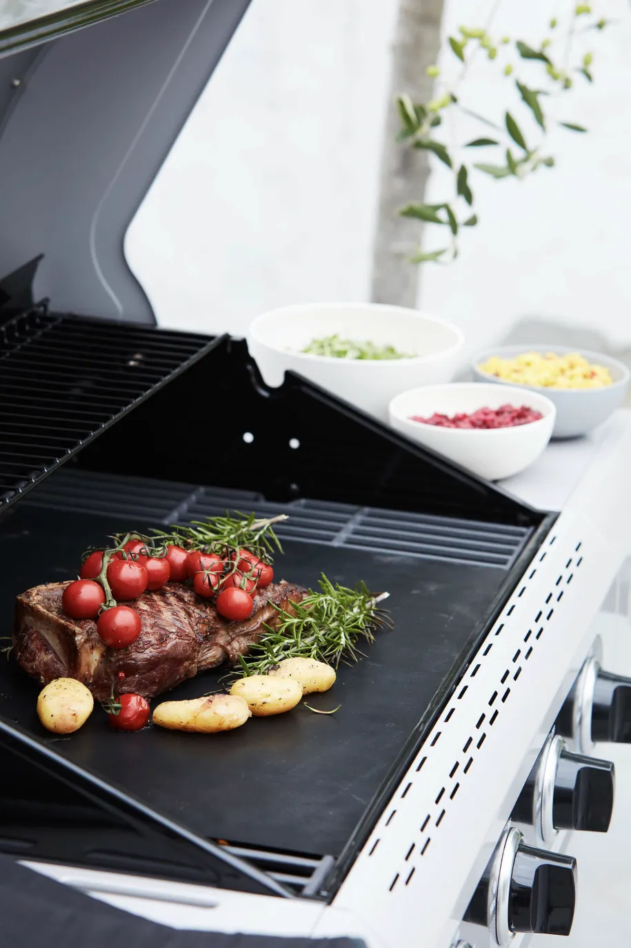 Barbecook Premium grillmatte 2 stk 40 x 33 cm svart