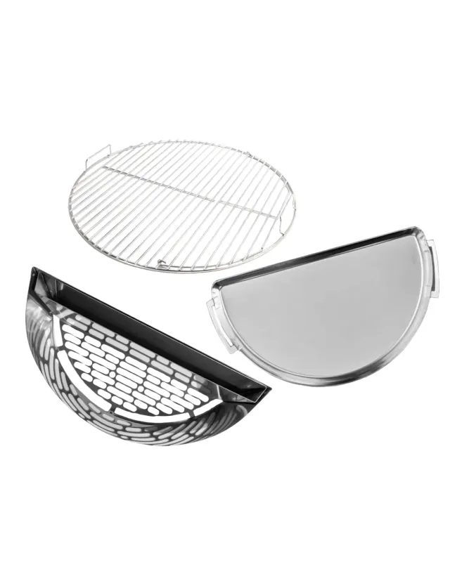 Slow 'N Sear XL Gold Bundle grilltilbehør 26 tommer