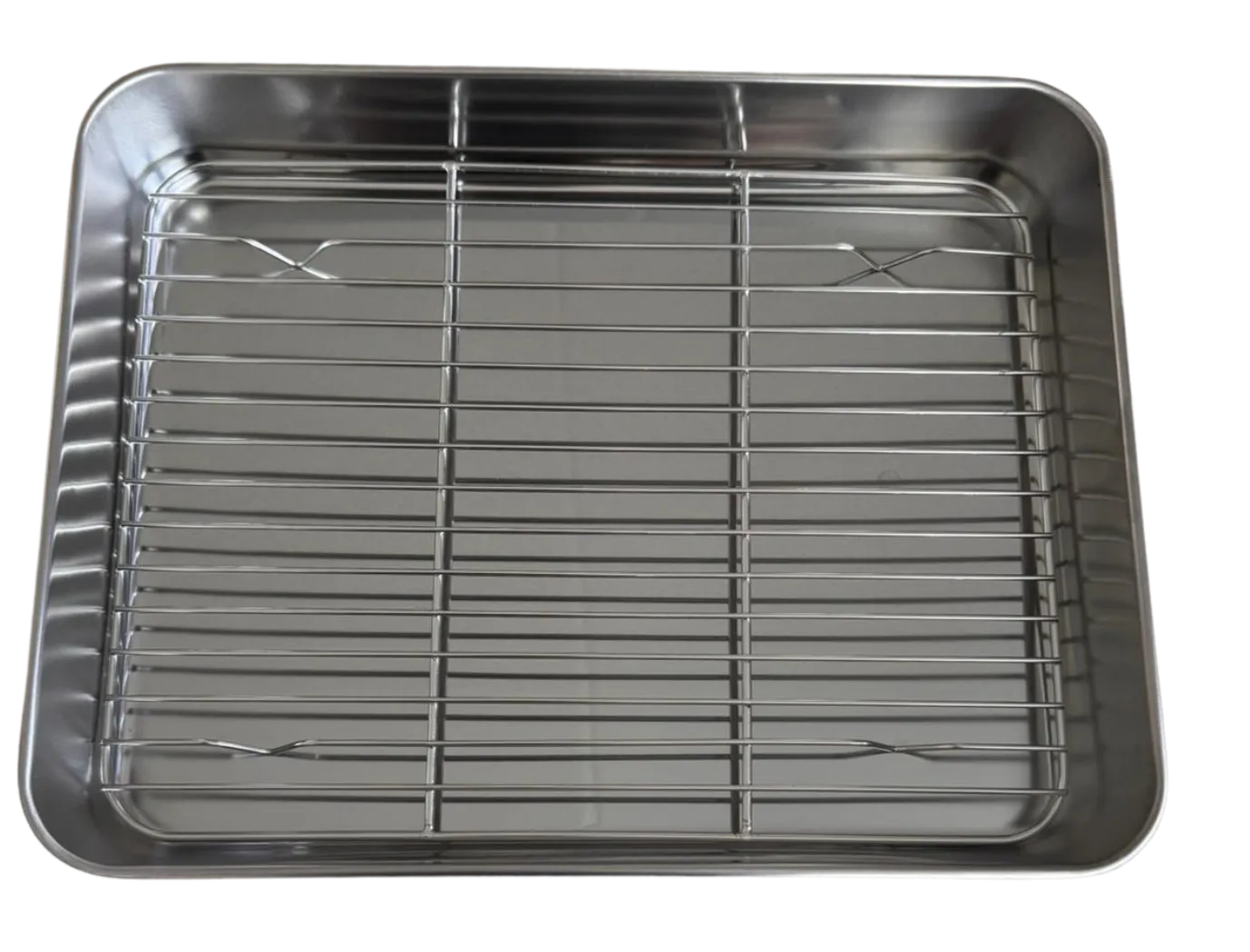 Grill Fanatics BBQ braadschaal med rooster 31 × 24 × 5 cm grillform