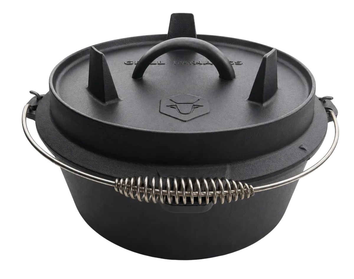 Grill Fanatics Dutch Oven 7L støpejernsgryte 7 liter