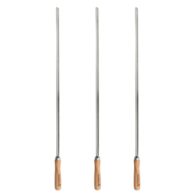 Barbecook Set of 3 XL skewers FSC grillspyd 3 stk