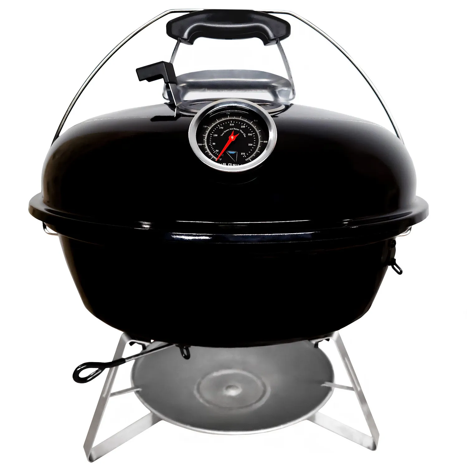 SnS Grills Home 'N Roam Travel Kettle Grill kullgrill 18 tommer med Slow 'N Sear