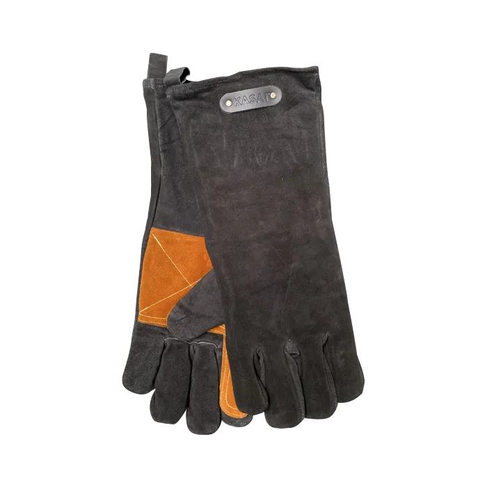Kasai Suede BBQ Gloves grillhansker semsket skinn 240 °C