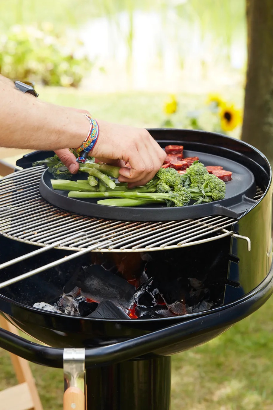 Barbecook rund universal kontaktplate til grill