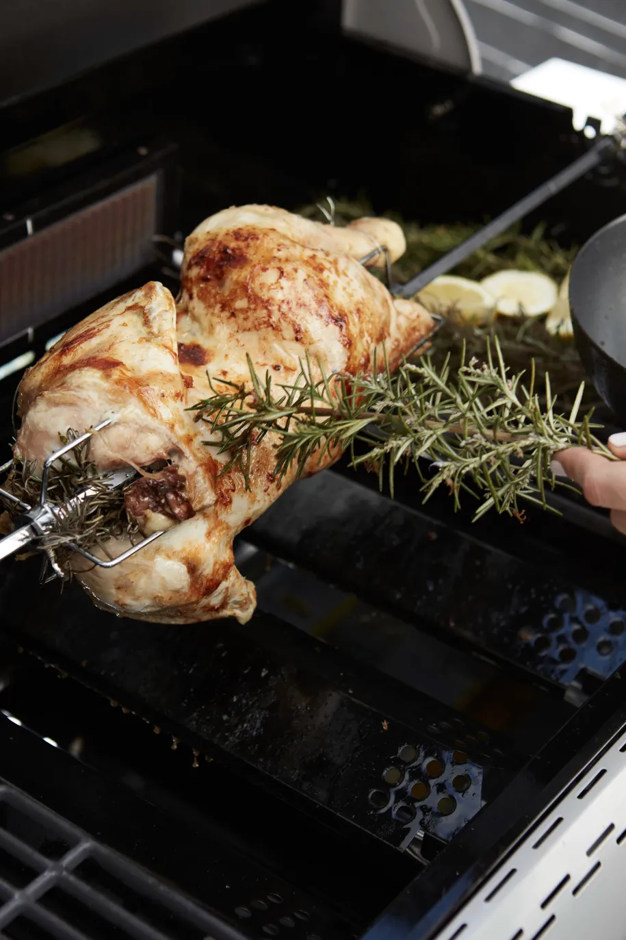 Barbecook grillspyd til gassgrill med 2 gafler