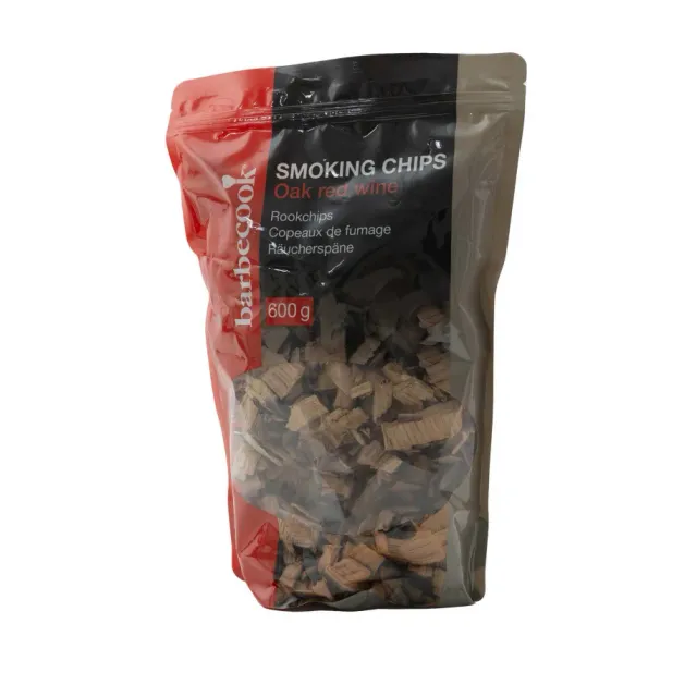 Barbecook Smoking chips oak red wine røykflis 600 g rødvinsmak
