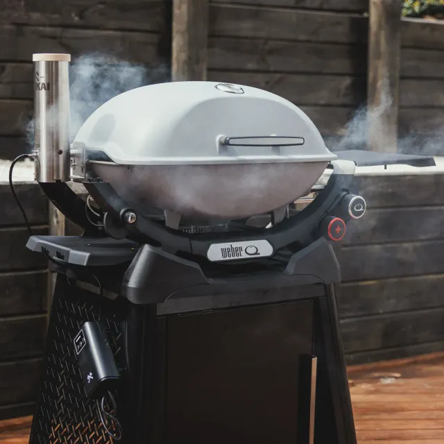 SMOKAI Weber Q røykegeneratorkit med 1L Classic, 240V EU